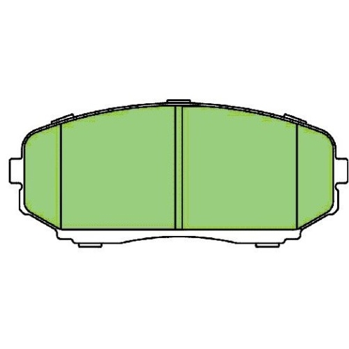 Front Brake Pads - DB1916CP