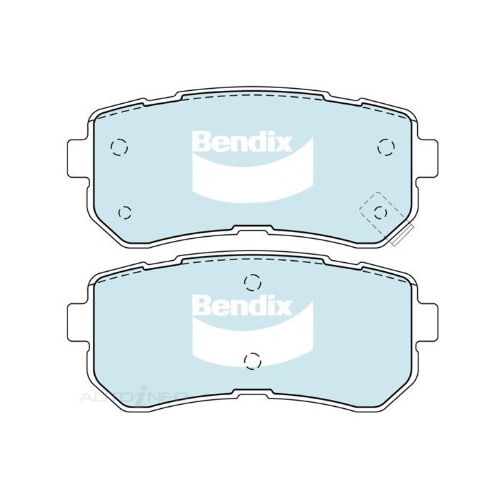 Rear Brake Pads Without Electric Brake