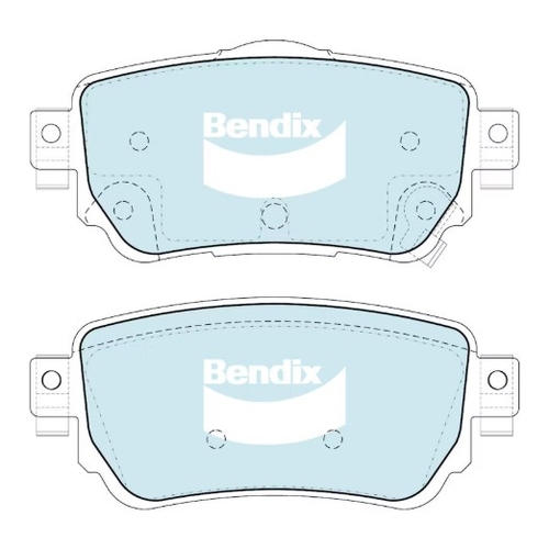 Rear Brake Pads - DB2357