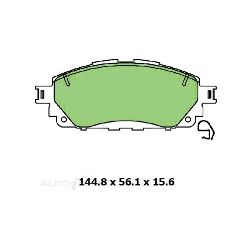 Front Pads Protex 4WD