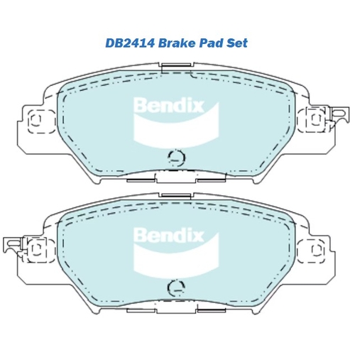 Rear Disc Pads Electric Handbrake