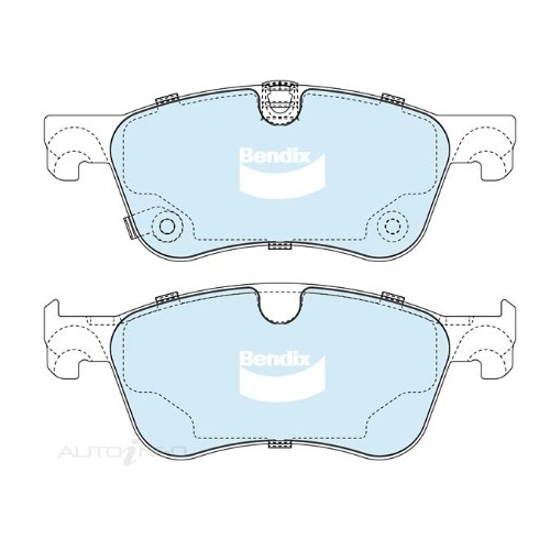 Front Brake Pads Nissan Qashqai 2022 - DB2633