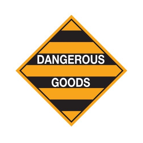 Dangerous Goods Sign Sticker