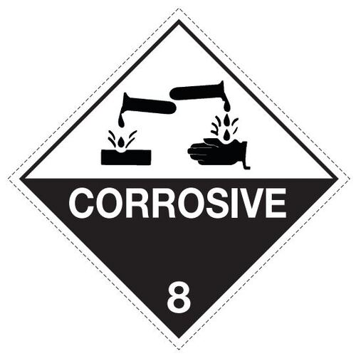 Corrosive 8 Sticker