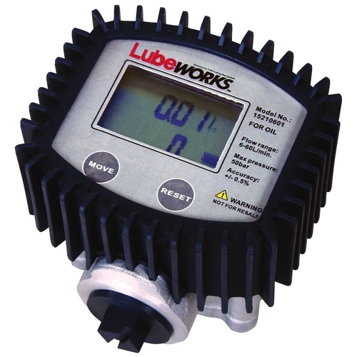 Digital Oil Flow Meter 1- 80LPM - 3/4"