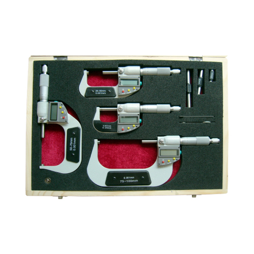 No.DM1620SET - Digital Outside Micrometer Set
