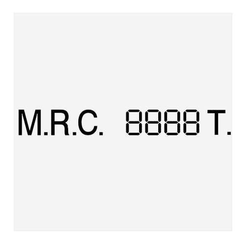 Digital MRC Small (50mm high x 350mm long). - DMRCS50MM
