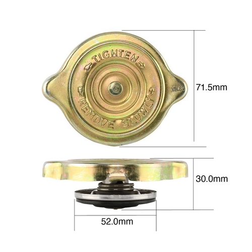 Radiator Cap - Pressure - 16 (PSI), 110 (kPa) - DQ16110