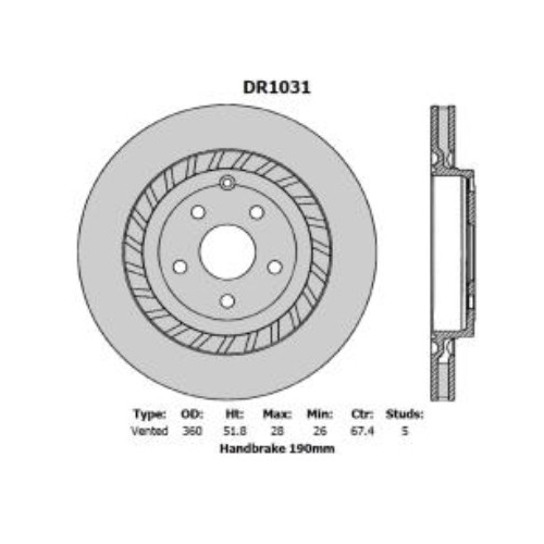 DR1031 ULTRA ROTOR - DR1031