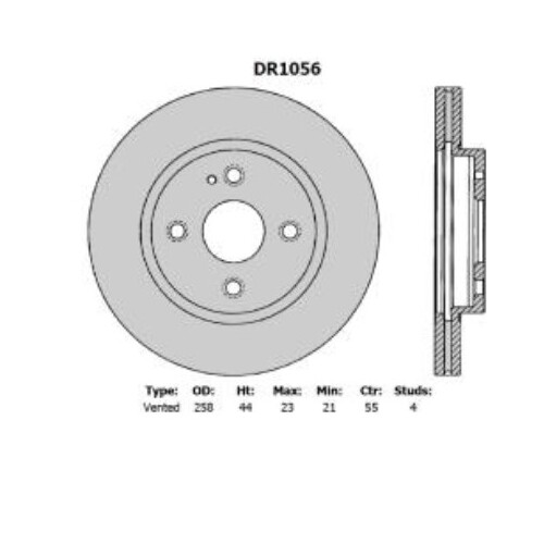 Protex Ultra Brake Disc Rotor
