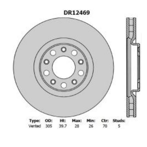 Disc Rotor - Front Protex