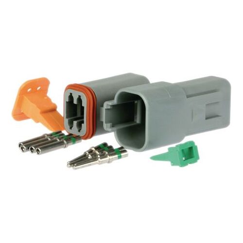 Pkt 10 Dt Series 4 Way Connect Kit Incl Green Band Terminals