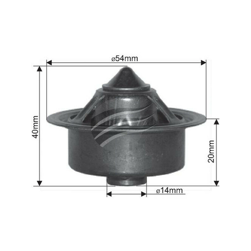 Thermostat 54Mm 71C Ford/Holden Remove 1 Add
