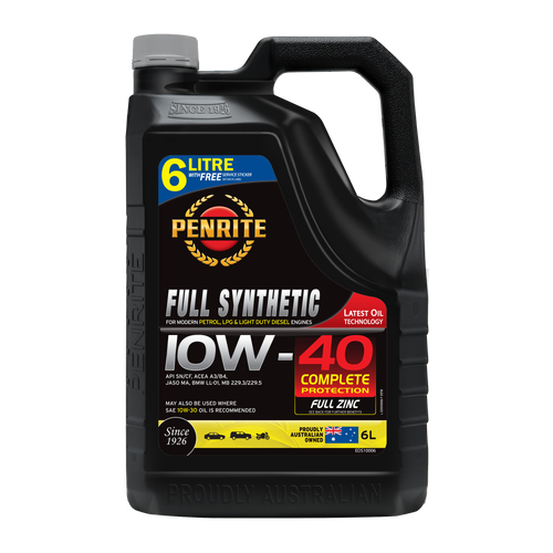 Full Synthetic 10W40 Full Syn 6L - EDS10006