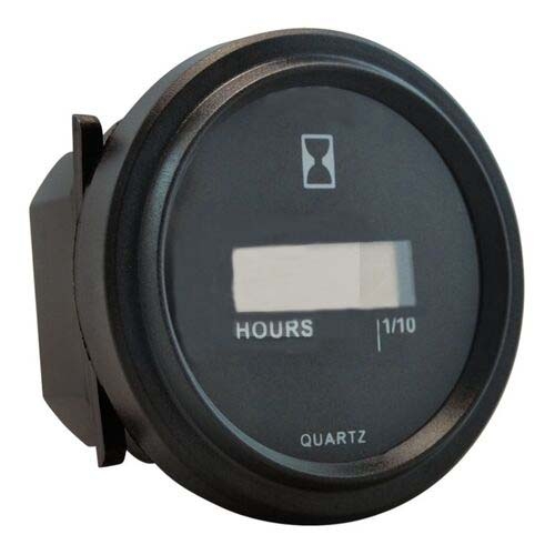 Round Digital Lcd Hourmeter