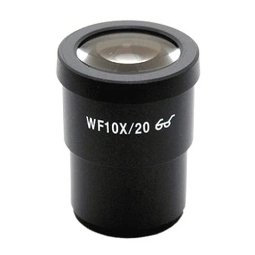 AMSCOPE  Ep10X30R Wf10X/20 High Eye Point Widefield Eyepiece For Microscope 30.0Mm With Scale And Crossline Reticle - EP10X30R