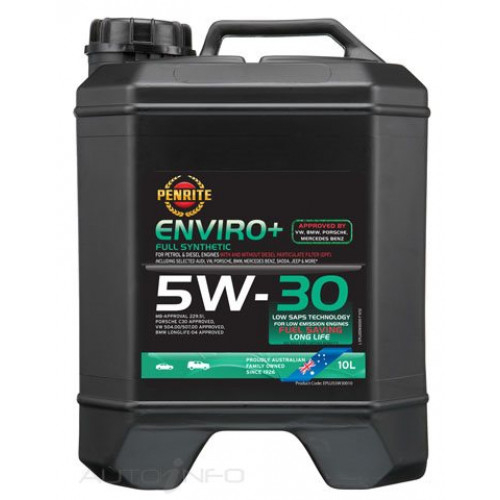 Enviro+ 5W-30 Full Synthetic 10L - EPLUS5W30010