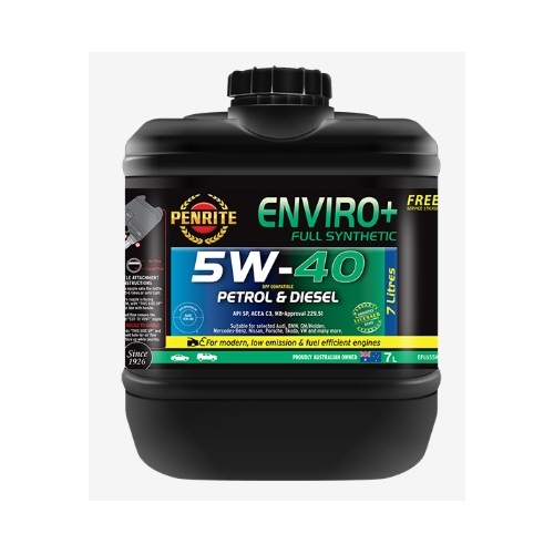 Enviro+ EU 5W40 (Full Synthetic) 7L - EPLUSEU5W40007