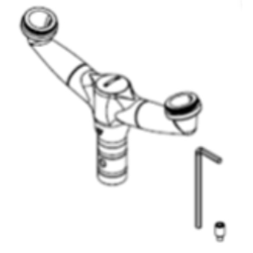 Replacement Eye Wash Y Piece  (Espe815)