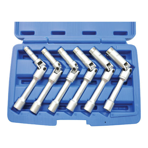 Glow Plug Socket Set 150Mm 3/8 Sqd 6Pce