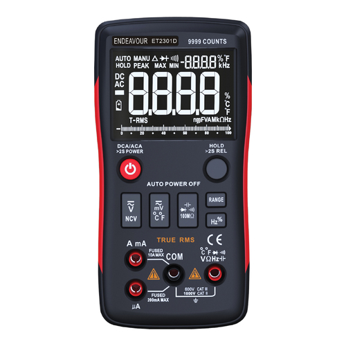 Auto-Manual Ranging Multimeter