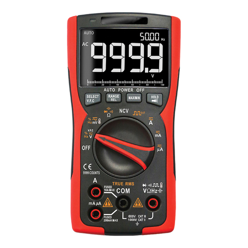 Auto Ranging Multimeter With Dial