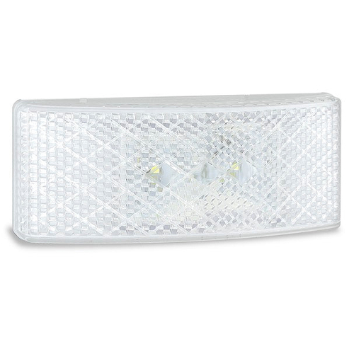 Led Front End Outline Marker White Lamp 12/24V 3M Tape Base