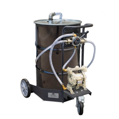 Mobile Oil Evacuation Unit with Trolley