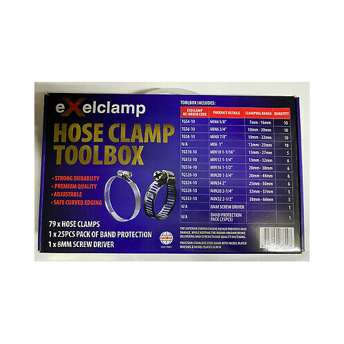 Hose Clamp Tool Box - EXCLAMPBOX