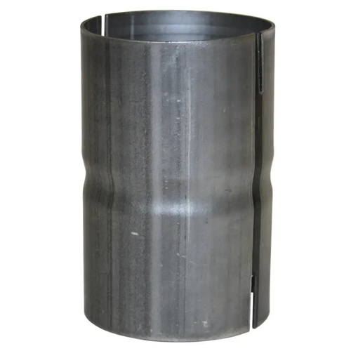 Aluminised Double Coupler 2½" ID/ID - 63mm x 5" Overall Length - EXD2500A