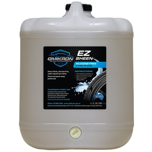 Ez Sheen Silicone Free Tyre Shine 20L
