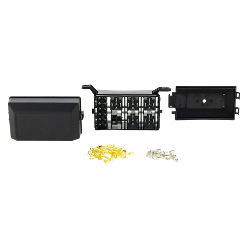 Universal 12-Slot Relay & Fuse Box - FB3020