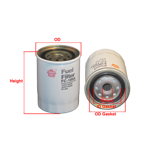Fuel Filter - FC1804