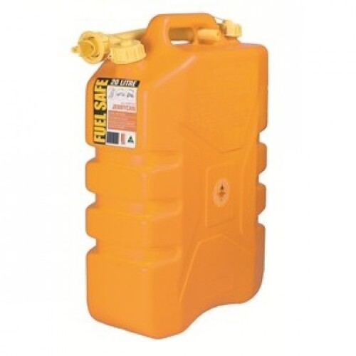 20L Yellow Plastic Fuel Can