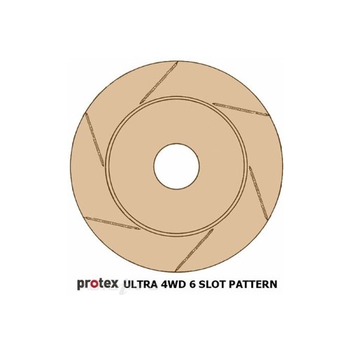 Ultra 6 Slot Disc Rotor LHS