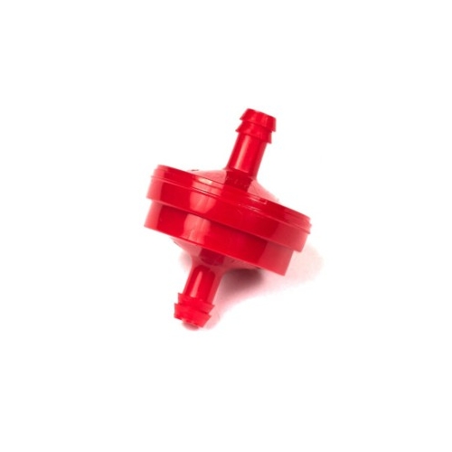 Briggs & Stratton Inline Fuel  Filter Red Fits 1/4" Fuel Line  150 Micron - FPL639