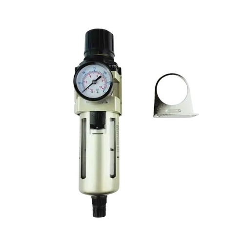 1" BSP Aluminium Filter Regulator with Auto Drain, Bracket & Gauge - FRE-06