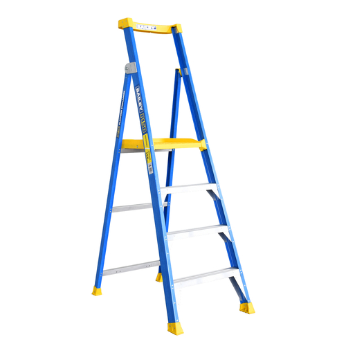 BAILEY 150KG P150 4 HD FIBREGLASS RIVETED LADDER FS13577