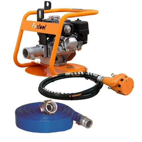 Flextool Drive Unit + Sludge Pump + Layflat Hose Kit - FTDRAINAGEKIT