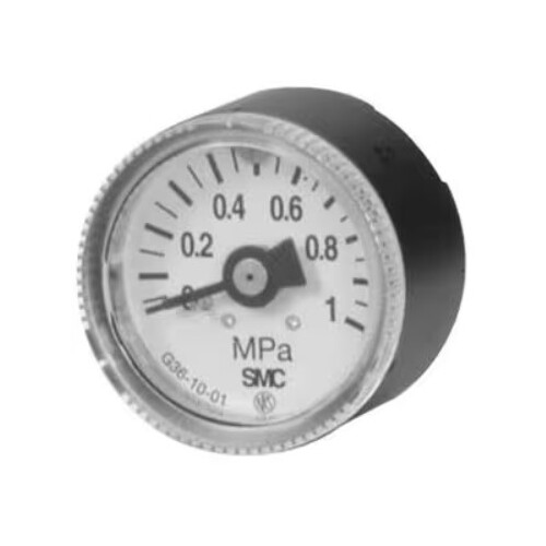 Gauge 36Mm Dia, 0-1000Kpa 1/8Inch Bsp Rear Connect