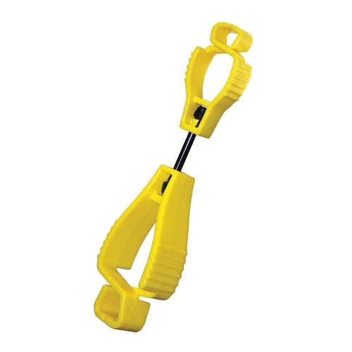 Yellow Interlock Glove Clip