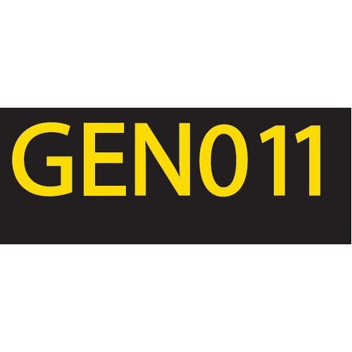 Gen011 Custom Sticker