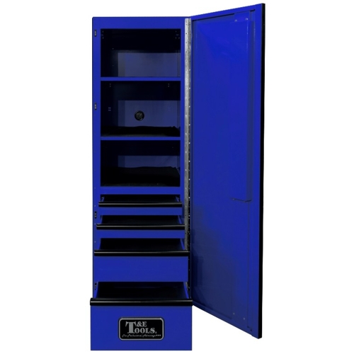 76" Godfather 4 Drawer Right Hand Side Cabinet - Blue