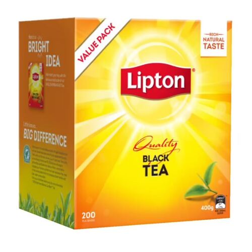 Lipton Quality Black Tea Bags 200 Pack