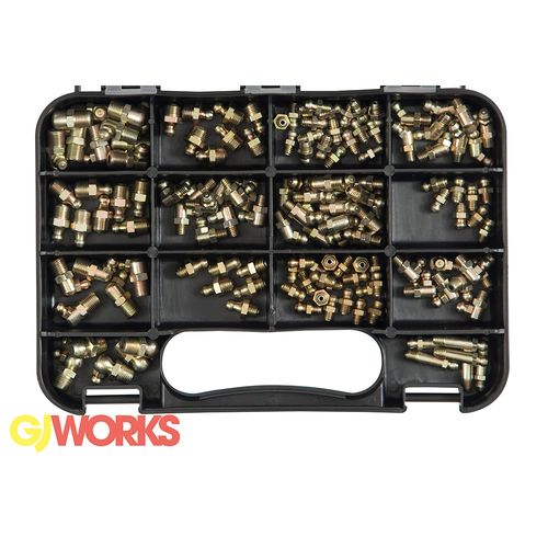 GJ Works Grease Nipple Assortment Kit - GKA144