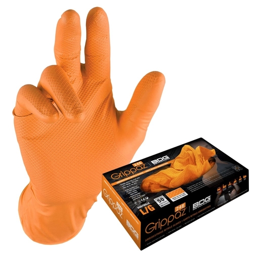 Glove Grippaz Orange Size Medium