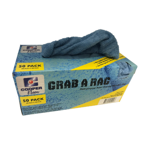 Cooper Kleen Grab a Rag Microfibre Cloth Box - GRAB-A-RAG