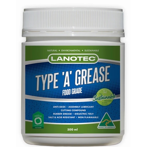 Lanotec Type A Grease 500Ml - GS-0500 - GS0500