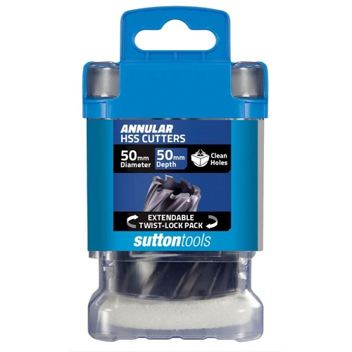 Annual Cutter H181 M2AI HSS-Tiain 50mm-Depth 50mm Sutton Tools H1810500 - H1810500