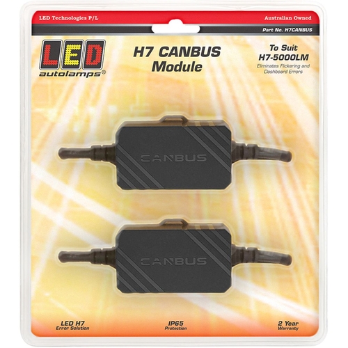 Packet 2 Led Canbus Module Suits H7 Led Globe Kit 12V